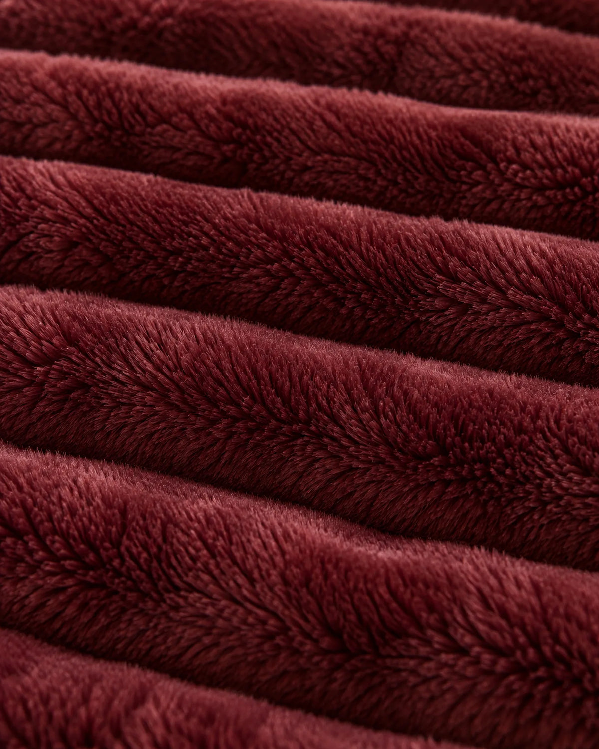 The Cherish Company — ArdoToasty™ Oversized Plush Fleece Blanket in Limited Edition: Wine Red