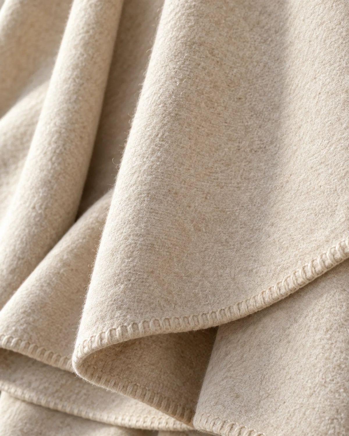 The Cherish Company — Extra-Wide Fleece Drape Wrap in Beige