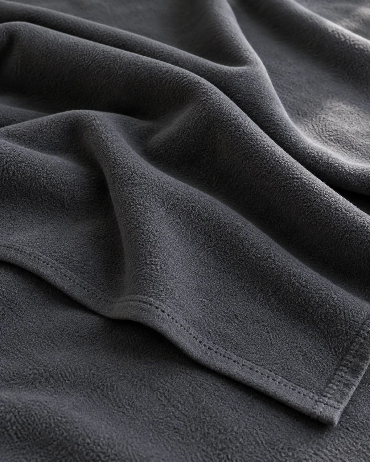 The Cherish Company — Extra-Wide Fleece Drape Wrap in Dark Gray