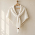 The Cherish Company — Everyday Fleece Shoulder Wrap in White