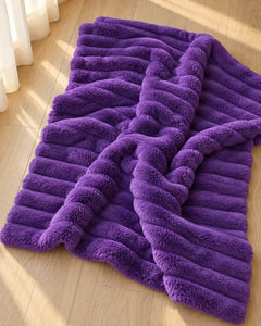 The Cherish Company — ArdoToasty™ Oversized Plush Fleece Blanket in Limited Edition: Royal Purple