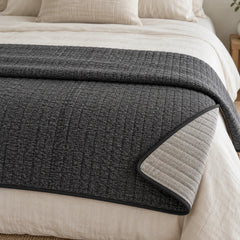 The Cherish Company — GlaciRest™ Lightweight Microfiber Bed Blanket in Grey