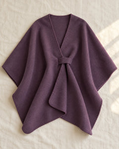 The Cherish Company — Extra-Wide Fleece Drape Wrap in Limited Edition: Royal Purple