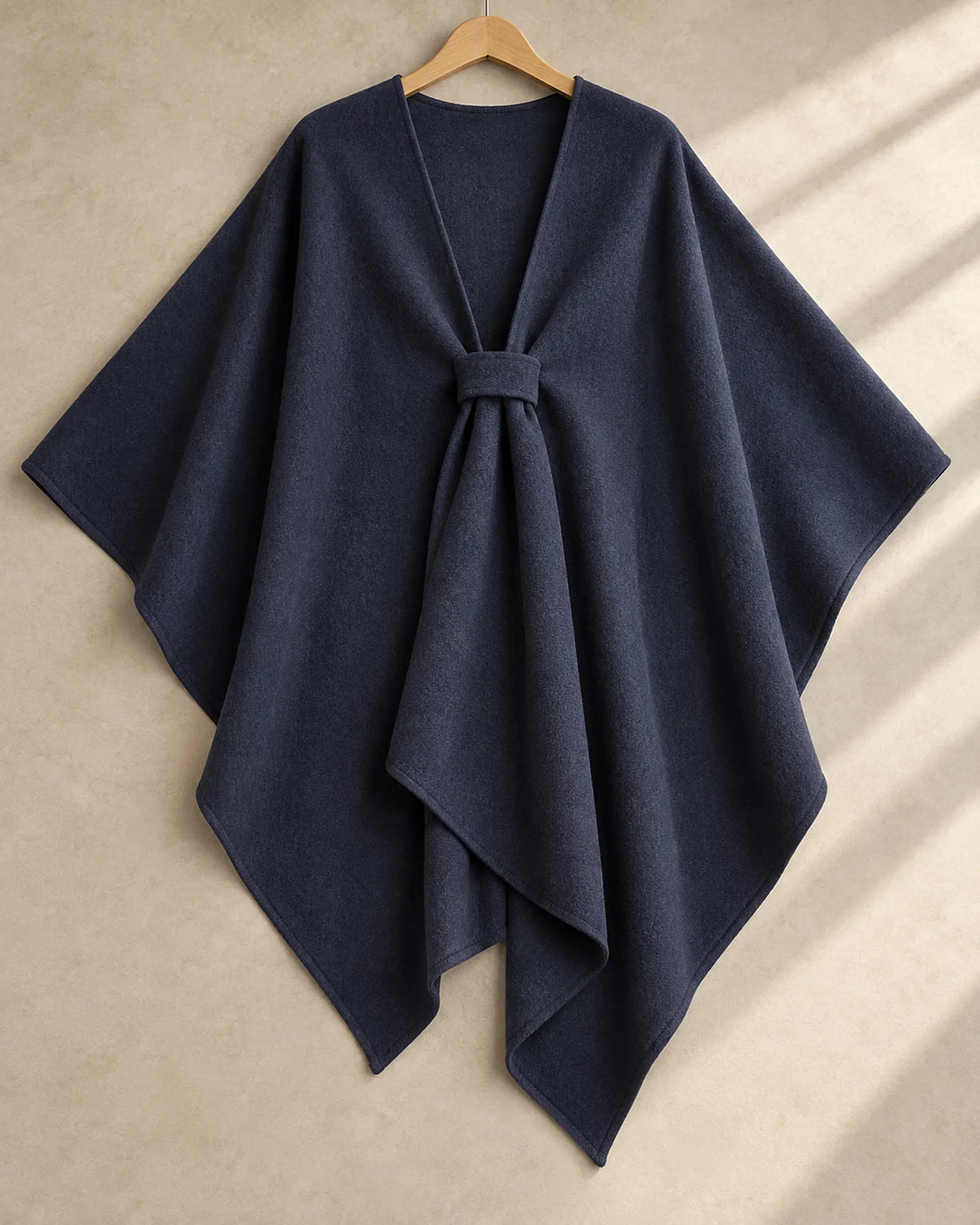 The Cherish Company — Extra-Wide Fleece Drape Wrap in Limited Edition: Navy