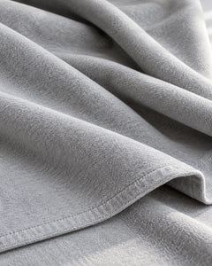 The Cherish Company — Extra-Wide Fleece Drape Wrap in Light Gray