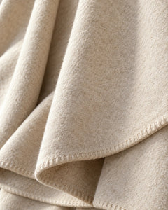 The Cherish Company — Extra-Wide Fleece Drape Wrap in Beige