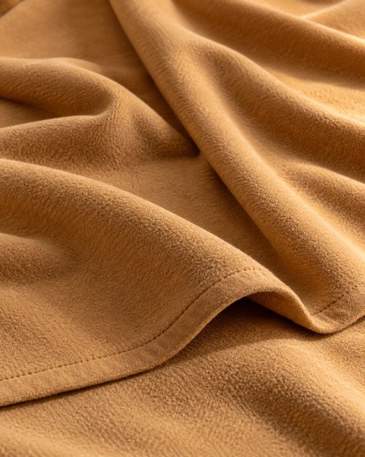 The Cherish Company — Extra-Wide Fleece Drape Wrap in Camel