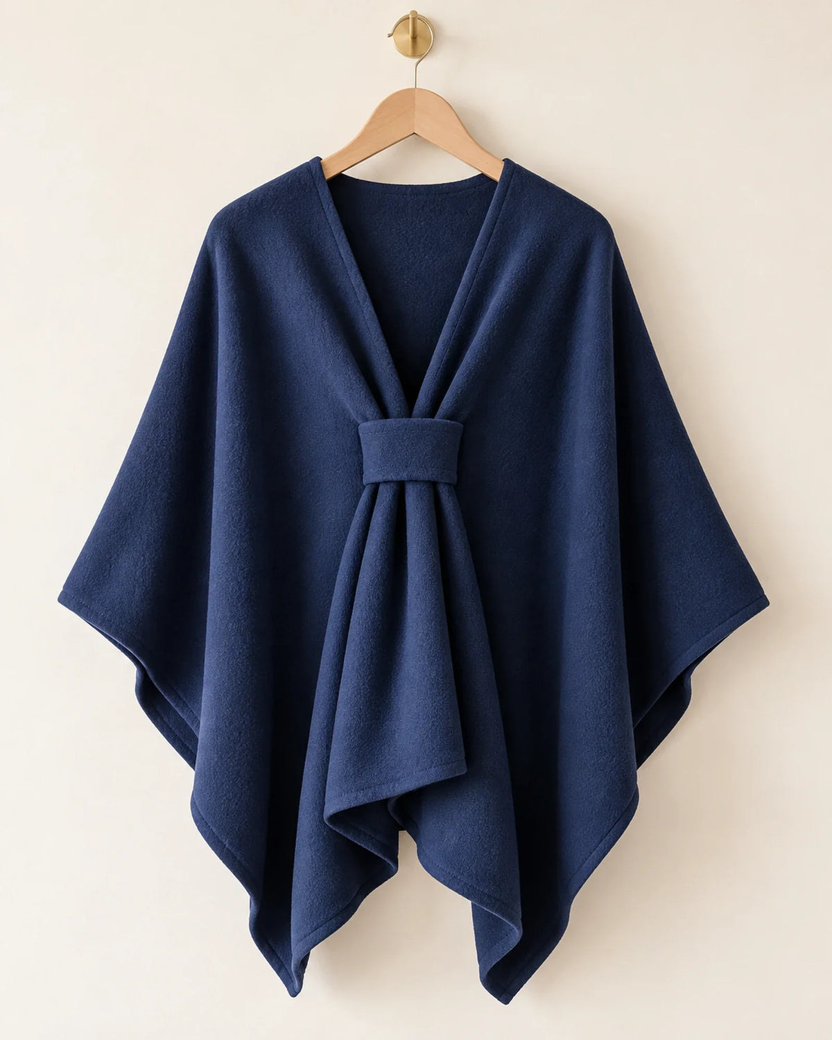The Cherish Company — Extra-Wide Fleece Drape Wrap in Limited Edition: Navy