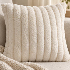 The Cherish Company — Two-Pack Plush Fleece Pillowcases in White