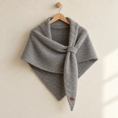 The Cherish Company — Everyday Fleece Shoulder Wrap in Grey