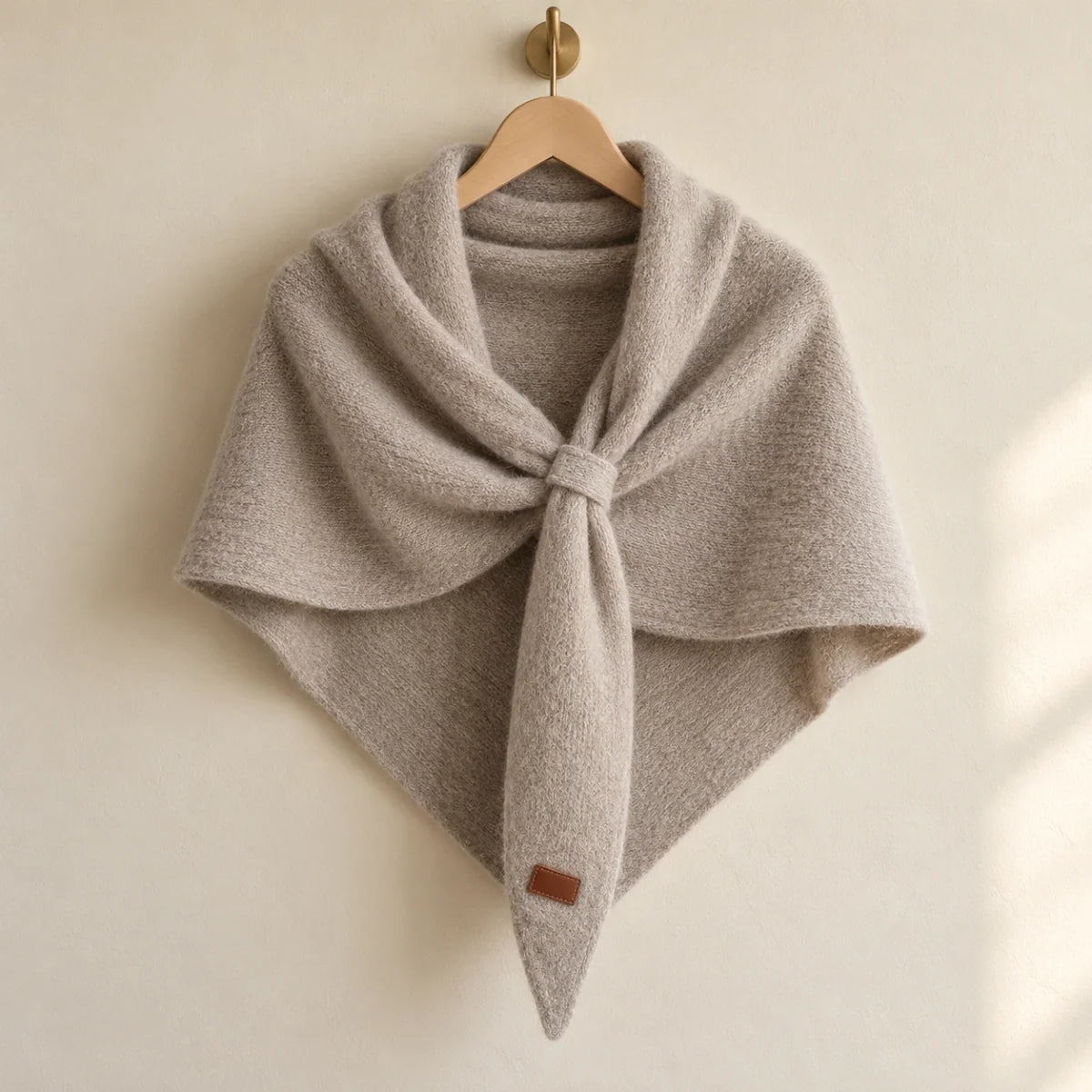 The Cherish Company — Everyday Fleece Shoulder Wrap in Khaki
