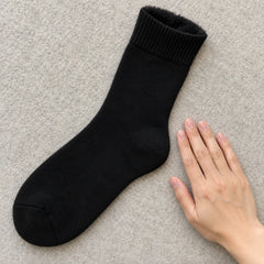 The Cherish Company — Soft Fleece House Socks for Lazy Mornings in Black