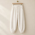 The Cherish Company — Relaxed Fleece Lounge Sweatpants in White