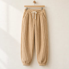 The Cherish Company — Relaxed Fleece Lounge Sweatpants in Dune