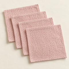 The Cherish Company — Six-Pack Muslin Face Cloths in Pink