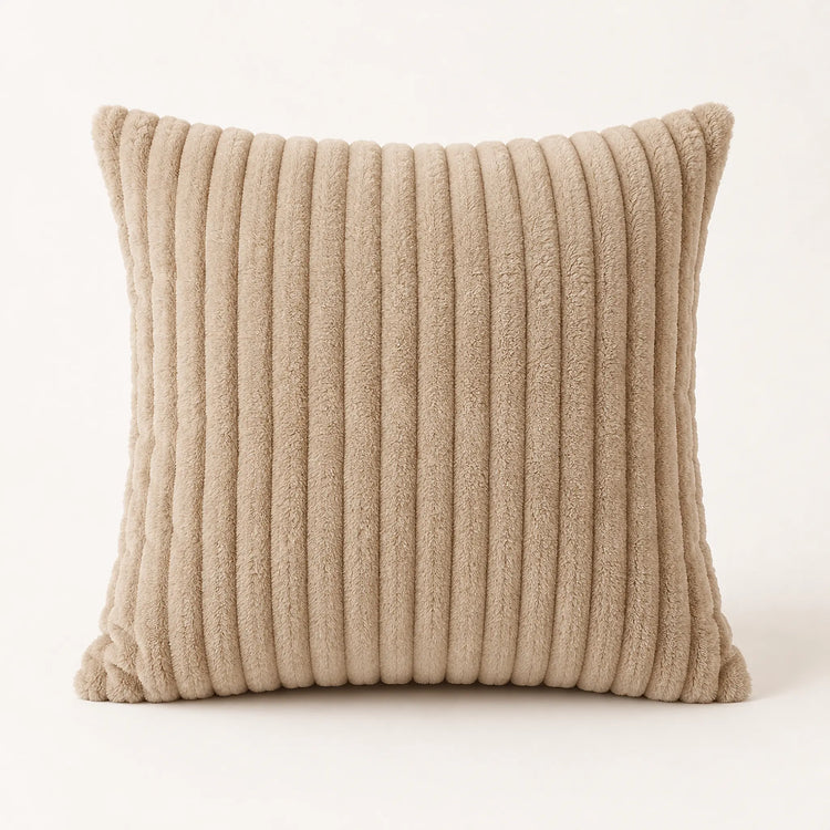 The Cherish Company — Single Square Fleece Pillowcase in Dune