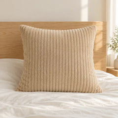 The Cherish Company — Single Square Fleece Pillowcase in Dune