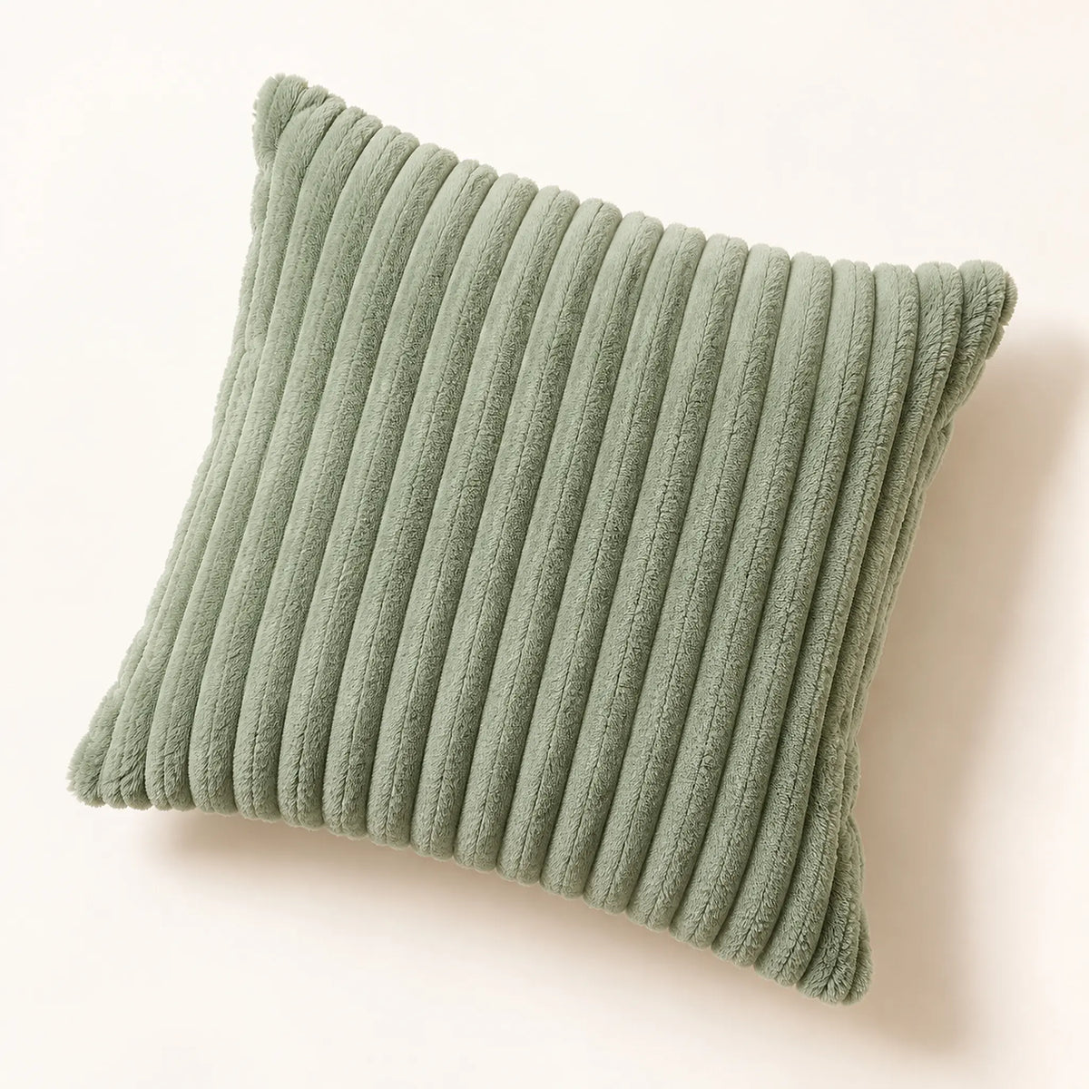 The Cherish Company — Single Square Fleece Pillowcase in Green