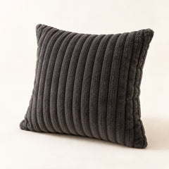 The Cherish Company — Single Square Fleece Pillowcase in Dark Grey